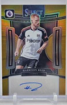 Harrison Reed [Gold] #1 Soccer Cards 2023 Panini Select Premier League Signatures