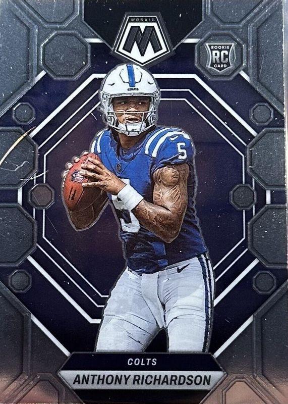 Anthony Richardson #282 Football Cards 2023 Panini Mosaic