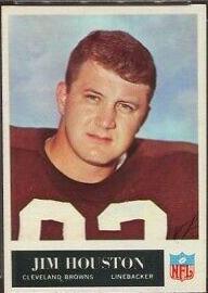 Jim Houston #35 Football Cards 1965 Philadelphia
