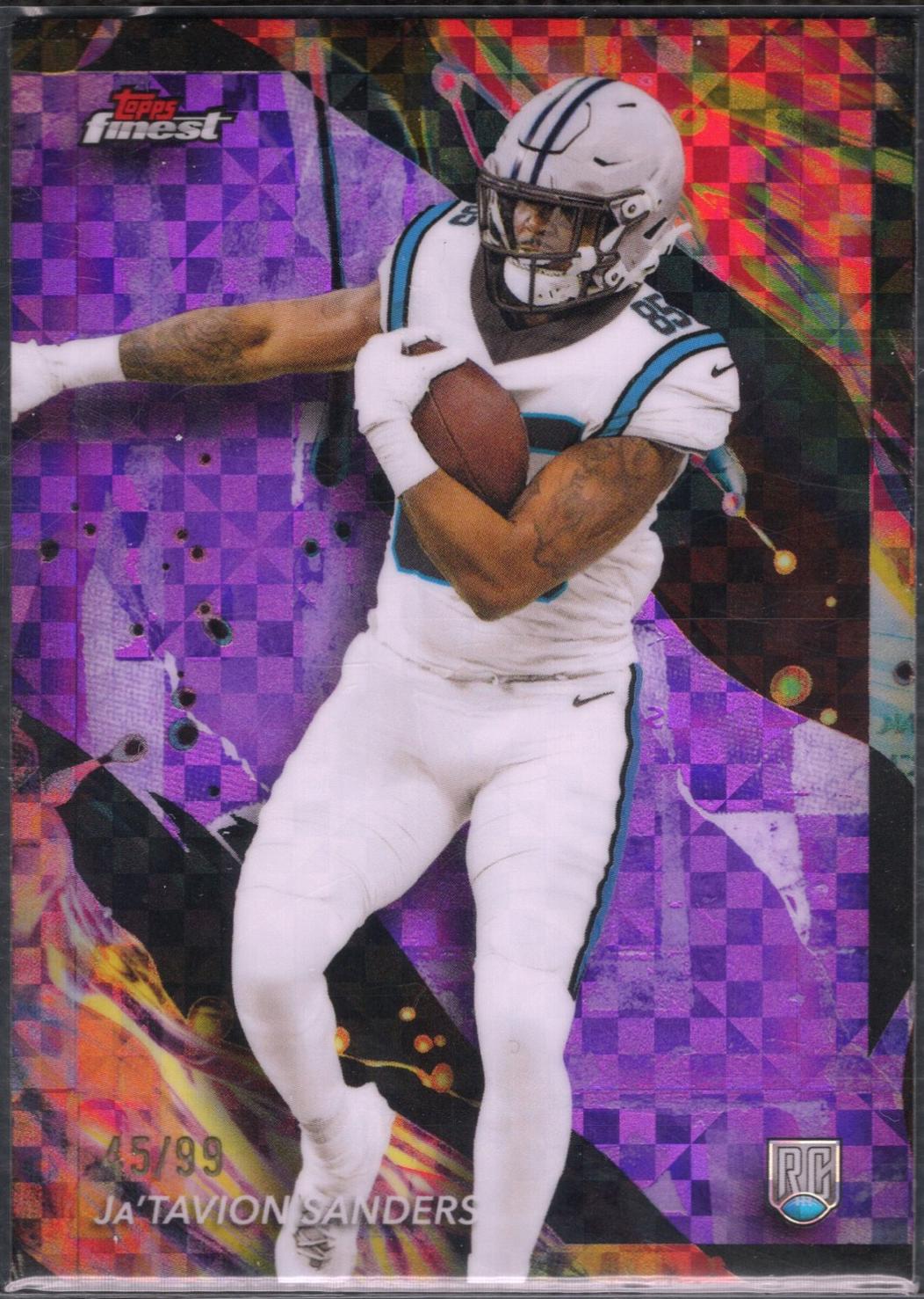 Ja'Tavion Sanders [Purple Checkerboard Refractor] #183