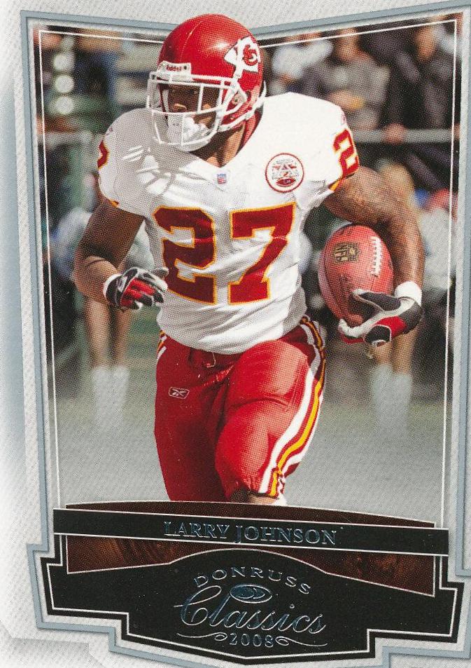 Larry Johnson #49 Football Cards 2008 Panini Donruss Classics