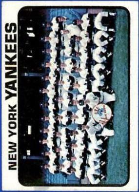 Yankees Team #556 Baseball Cards 1973 Topps