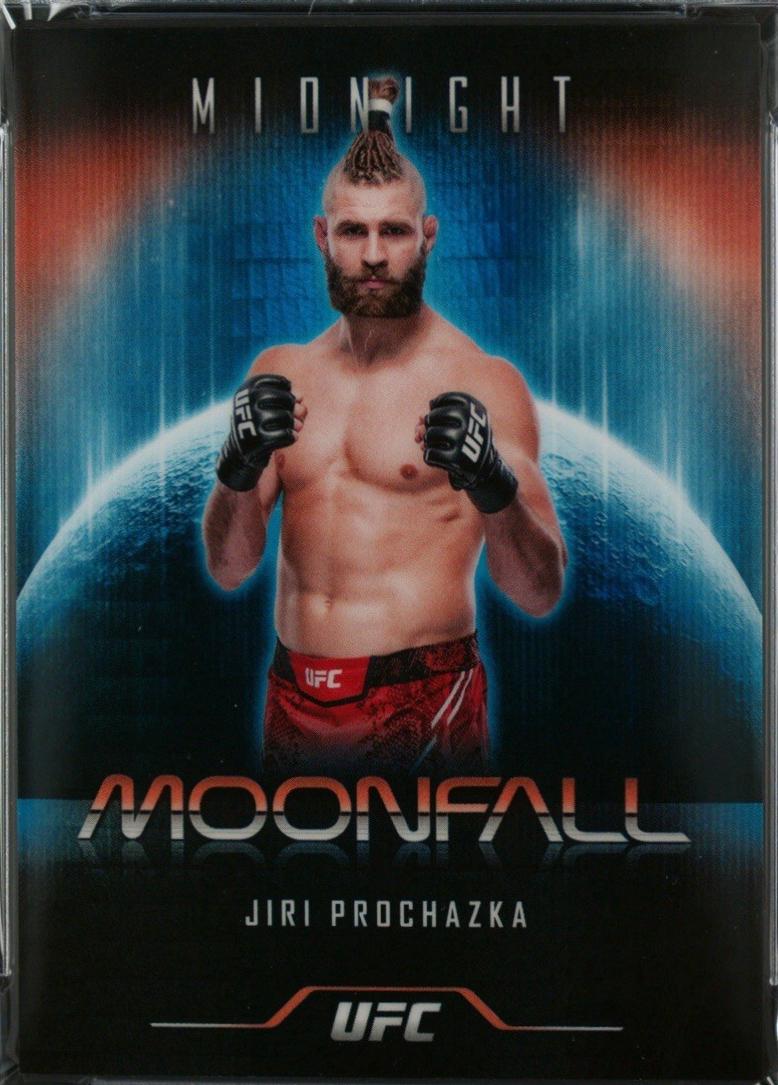 Jiri Prochazka #MF-17 Ufc Cards 2024 Topps Midnight UFC Moonfall