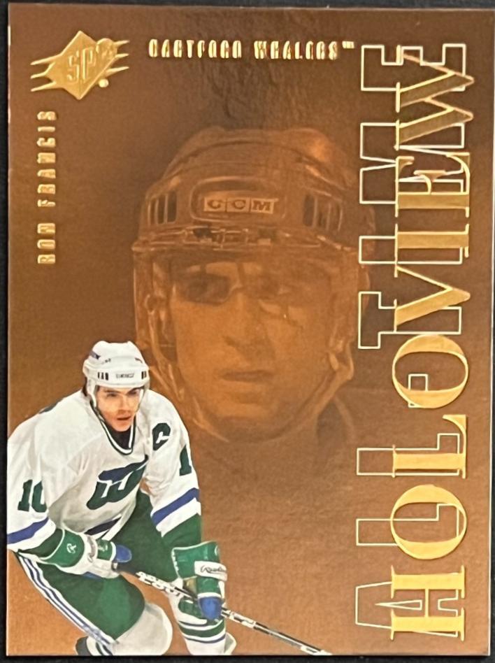 Ron Francis #ATG-RF Hockey Cards 2024 SPx All-Time Holoview