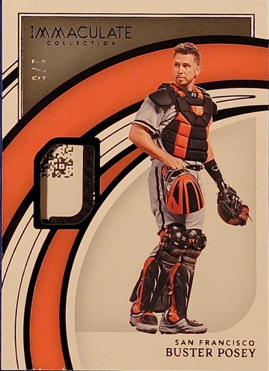 Buster Posey #6 Baseball Cards 2022 Panini Immaculate