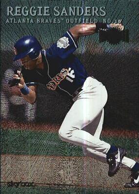 Reggie Sanders #156 Baseball Cards 2000 Metal