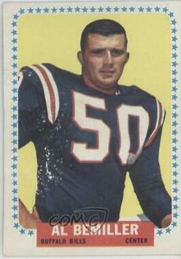 Al Bemiller #25 Football Cards 1964 Topps