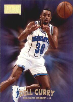 Dell Curry #67 Basketball Cards 1997 Skybox Premium