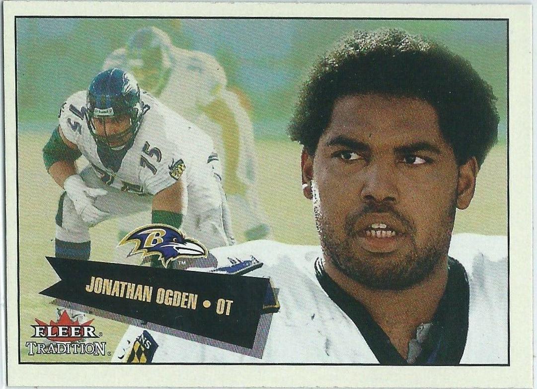 Jonathan Ogden #17 Football Cards 2001 Fleer