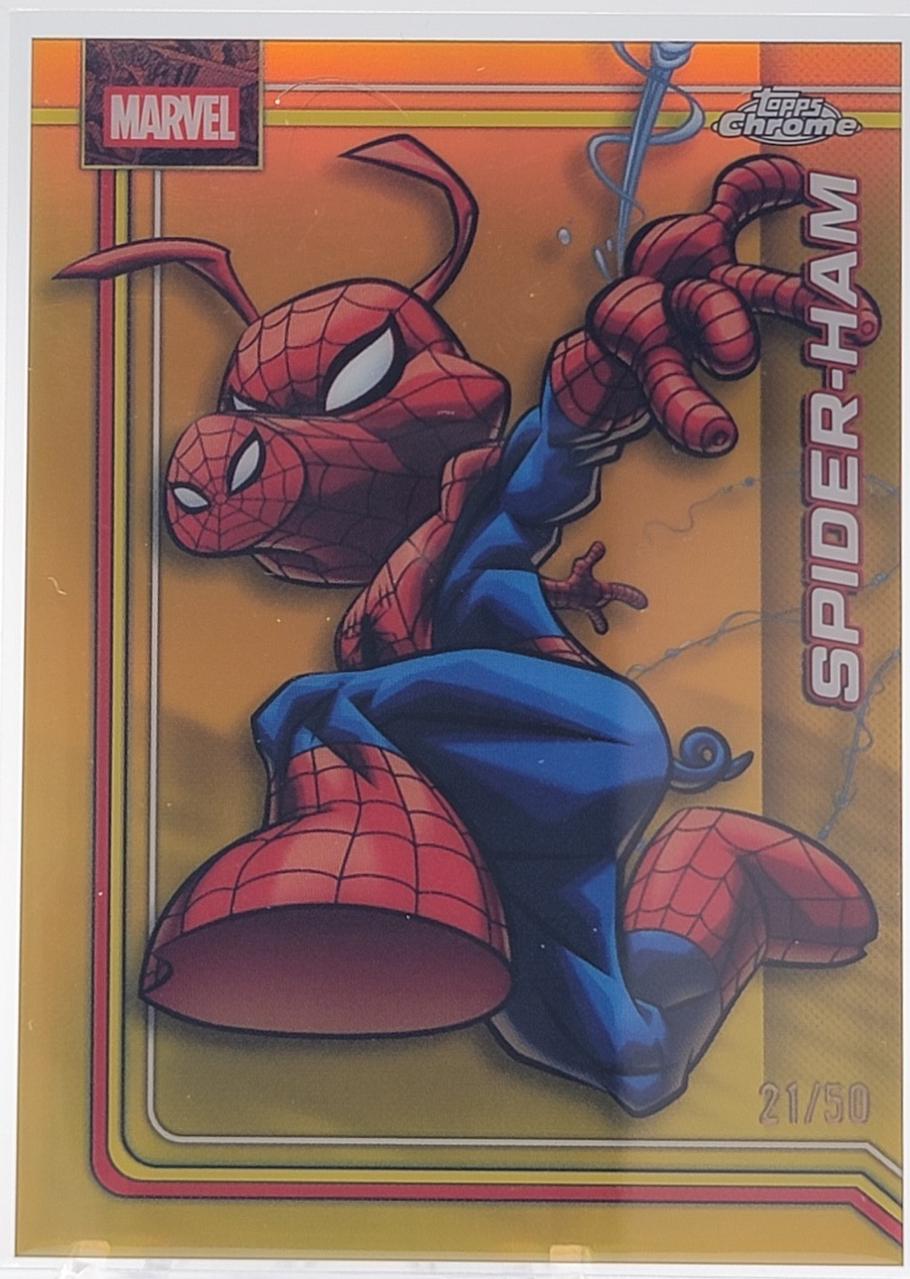 Spider-Ham Gold Refractor