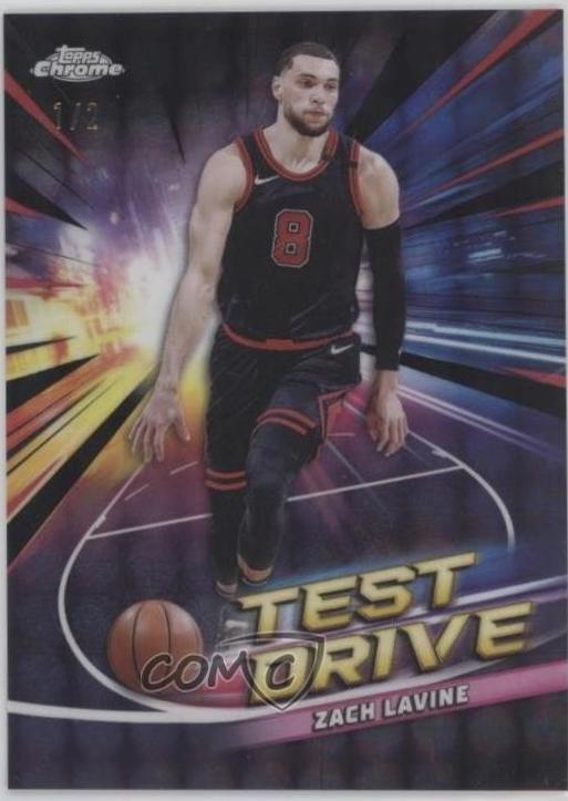 Zach Lavine [Black Geometric Refractor] #TD-5