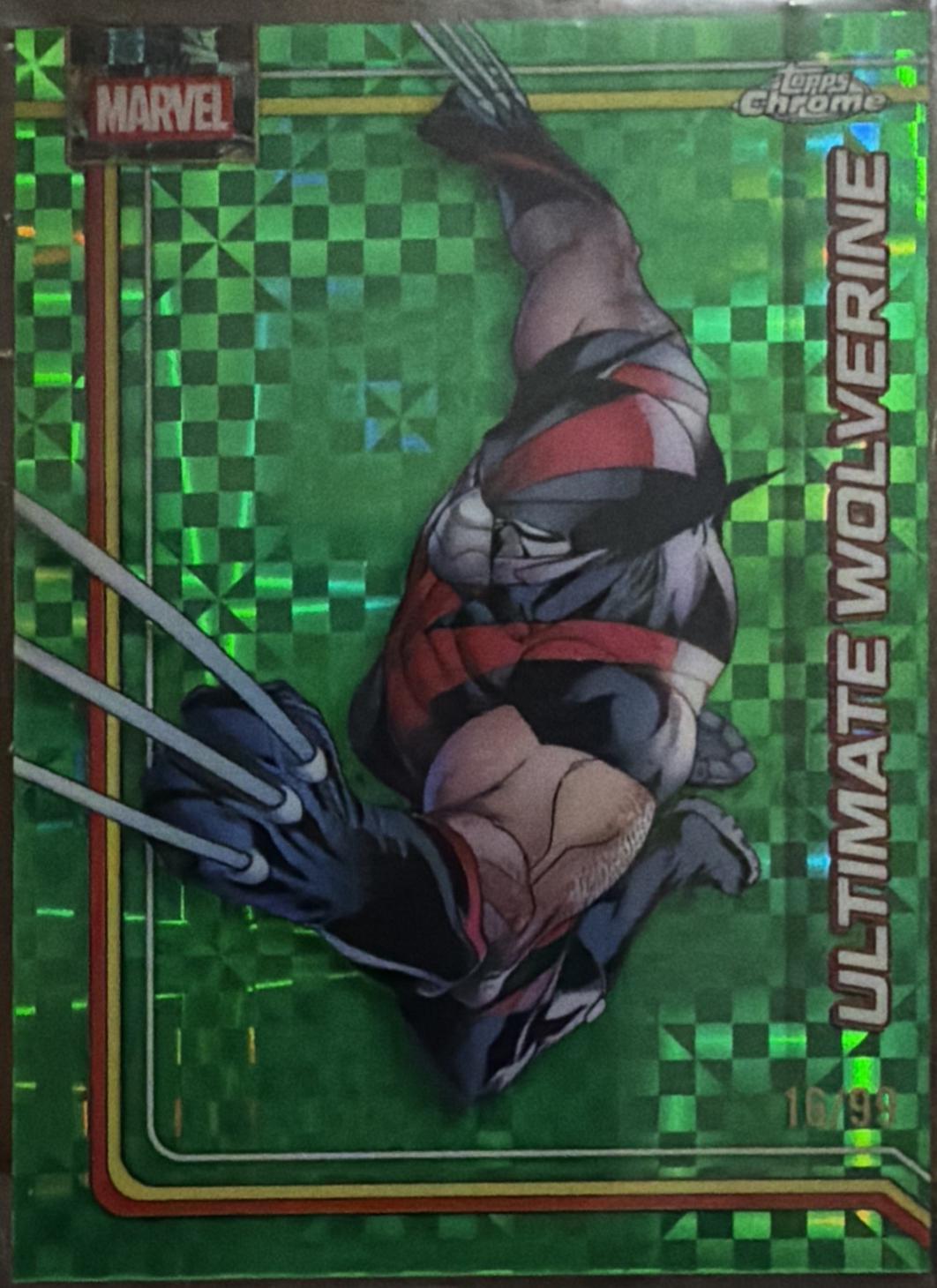 Ultimate Wolverine Hulk Green Lazer Refractor