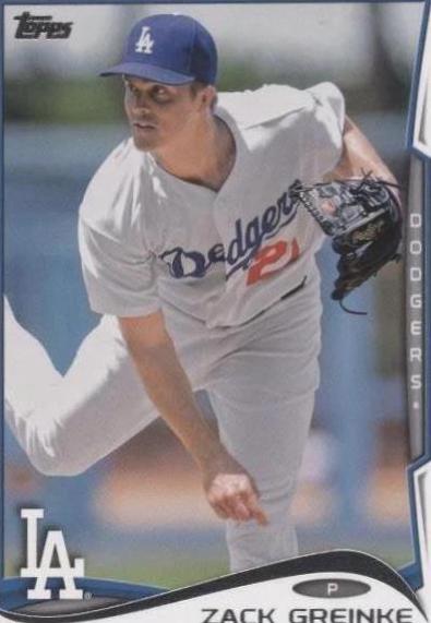Zack Greinke #142 2014 Topps Mini Baseball