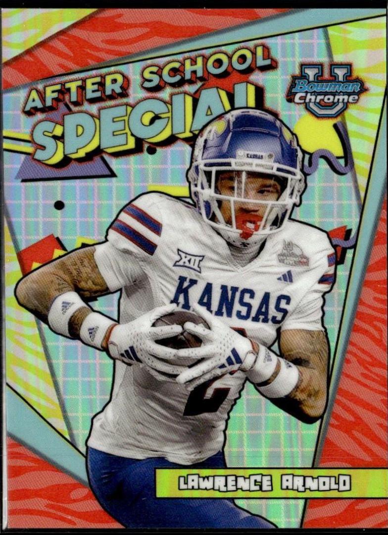 Lawrence Arnold #AS-25 Football Cards 2024 Bowman Chrome University After School Special