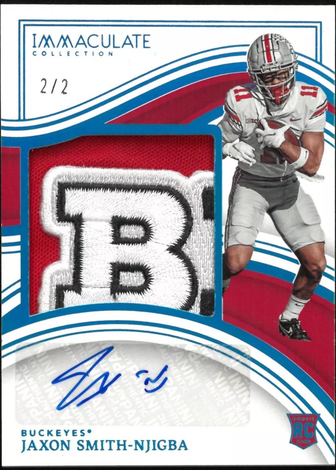 Jaxon Smith-Njigba [Rookie Patch] #8 Prices [Rookie] | 2023 Panini