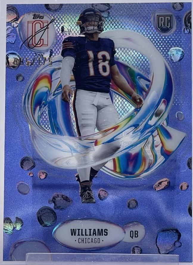 Caleb Williams [Blue] #F-1 Prices | 2024 Topps Signature Class Fluidity ...