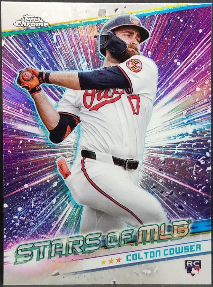 Colton Cowser #CSMLB-67 Baseball Cards 2024 Topps Stars of MLB Chrome