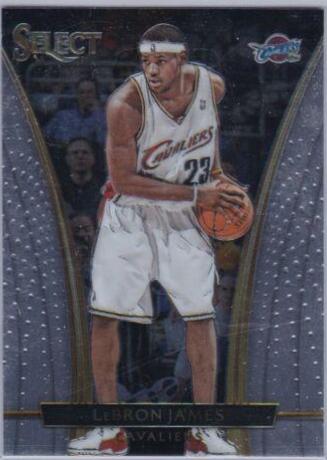 LeBron James #300 Basketball Cards 2015 Panini Select