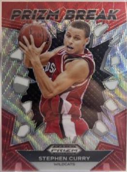 Stephen Curry #17 Basketball Cards 2024 Prizm Draft Picks Break