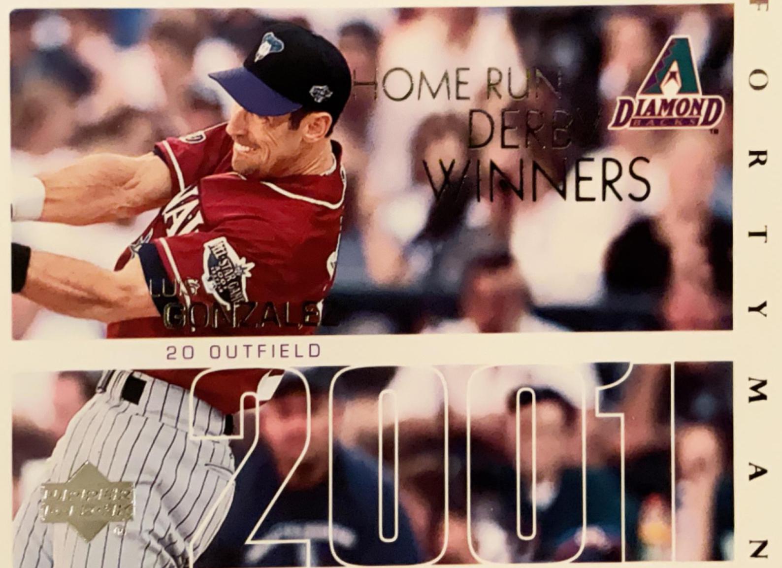 Luis Gonzalez #822 Baseball Cards 2003 Upper Deck 40 Man