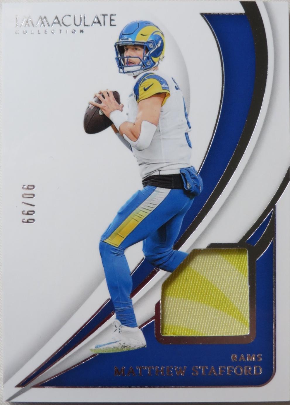 Matthew Stafford #88 2024 Panini Immaculate Football