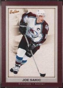 Joe Sakic #22 Hockey Cards 2005 Upper Deck Bee Hive