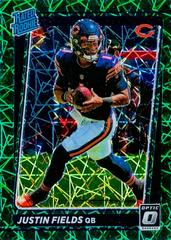 Justin Fields [Green Velocity] #204 Prices | 2021 Panini Donruss