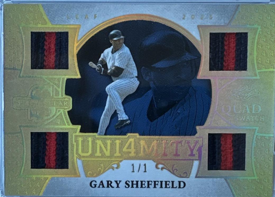Gary Sheffield #U-17 Prices | 2025 Leaf Spectacular Uni4mity