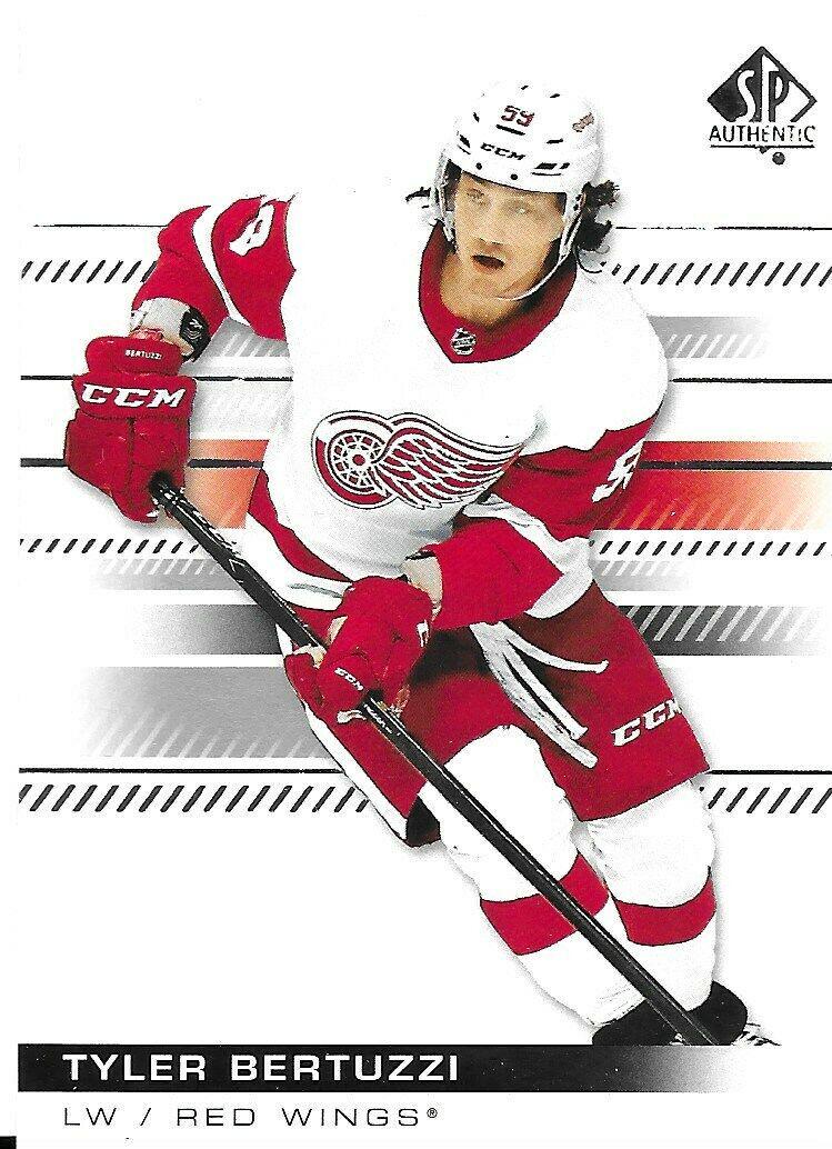 Tyler Bertuzzi #8 Hockey Cards 2019 SP Authentic