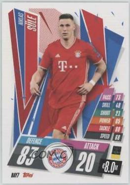 Niklas Sule #BAY7 Soccer Cards 2020 Topps Match Attax UEFA Champions League