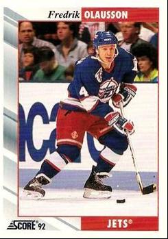 Fredrik Olausson #13 Hockey Cards 1992 Score