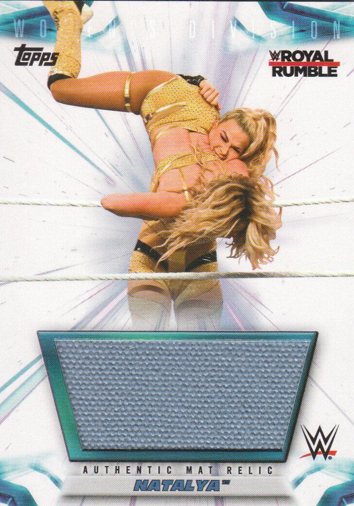 Natalya #MR-NT Wrestling Cards 2021 Topps WWE Women’s Division Mat Relics