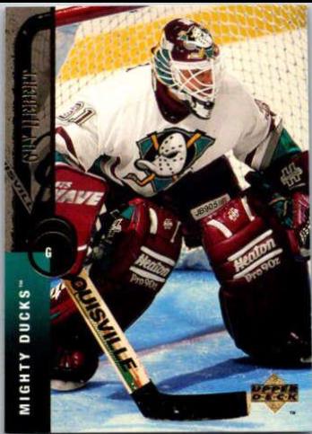 Guy Hebert #3 Hockey Cards 1994 Upper Deck