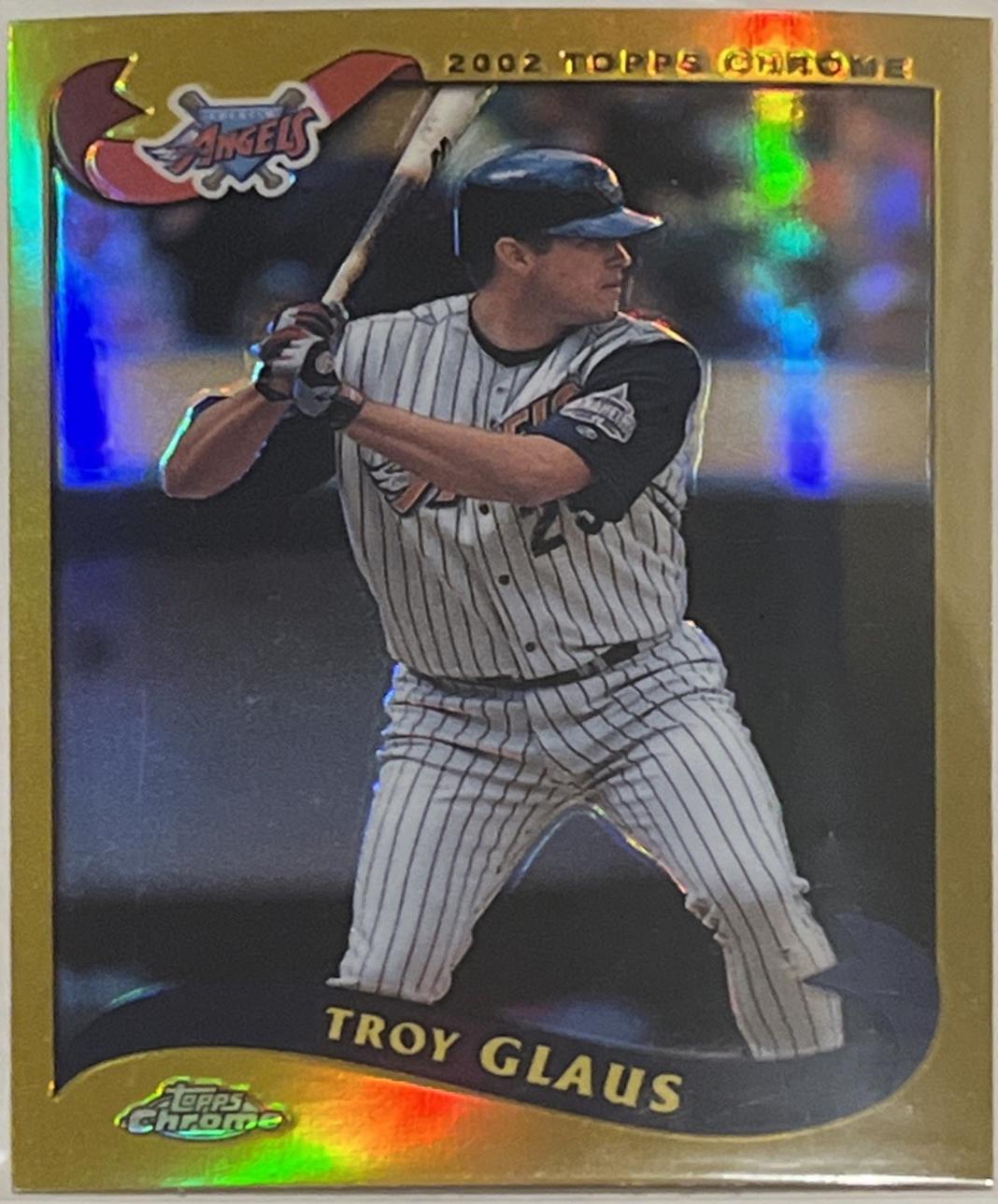 Troy Glaus [Gold Refractor] #80