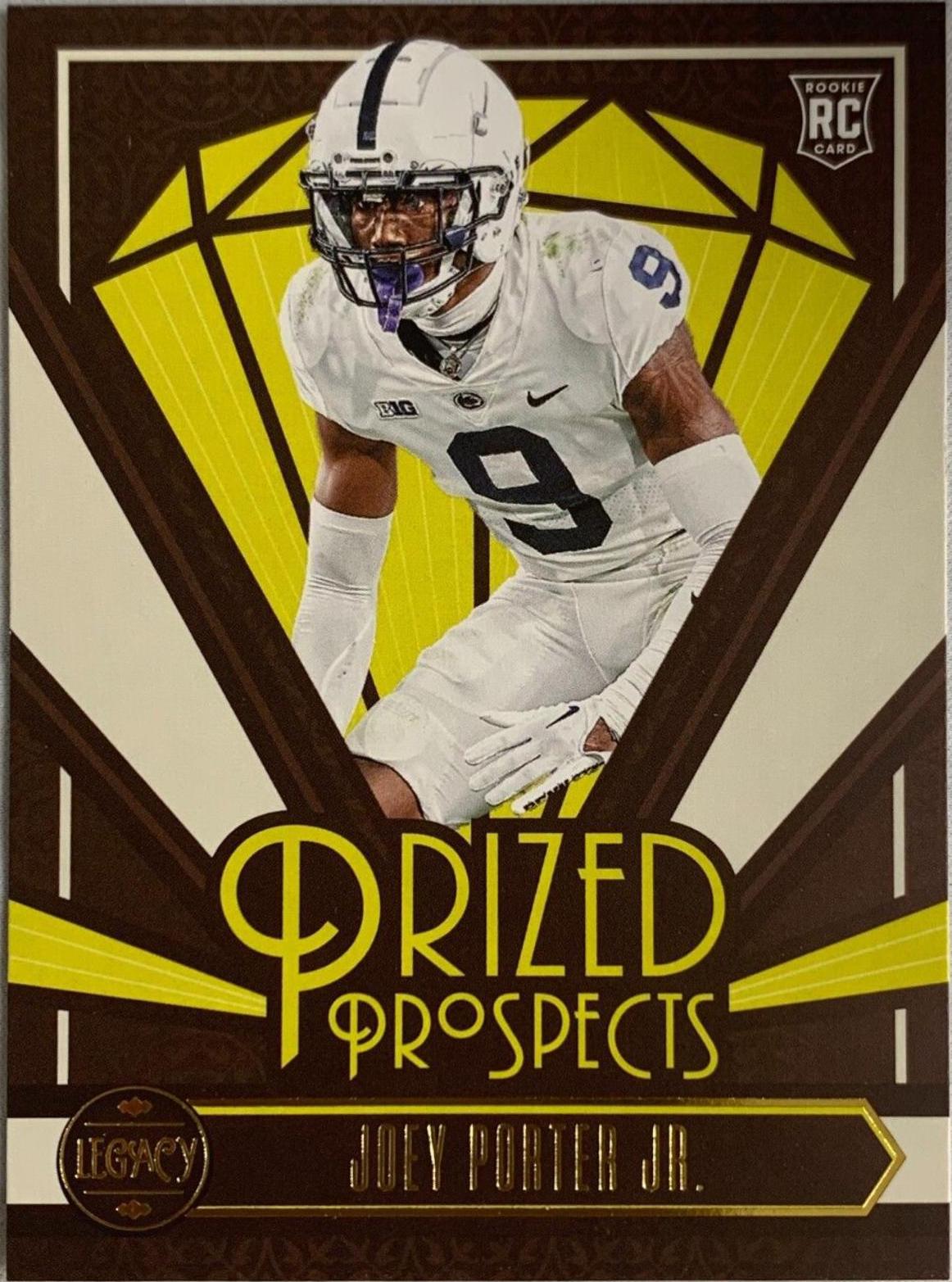 Joey Porter Jr. #PP-11 Football Cards 2023 Panini Legacy Prized Prospects