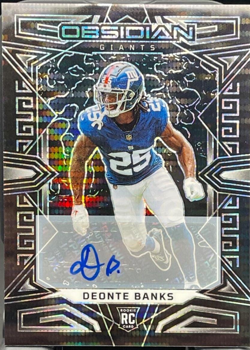 Deonte Banks [Yellow Electric Etch] #174