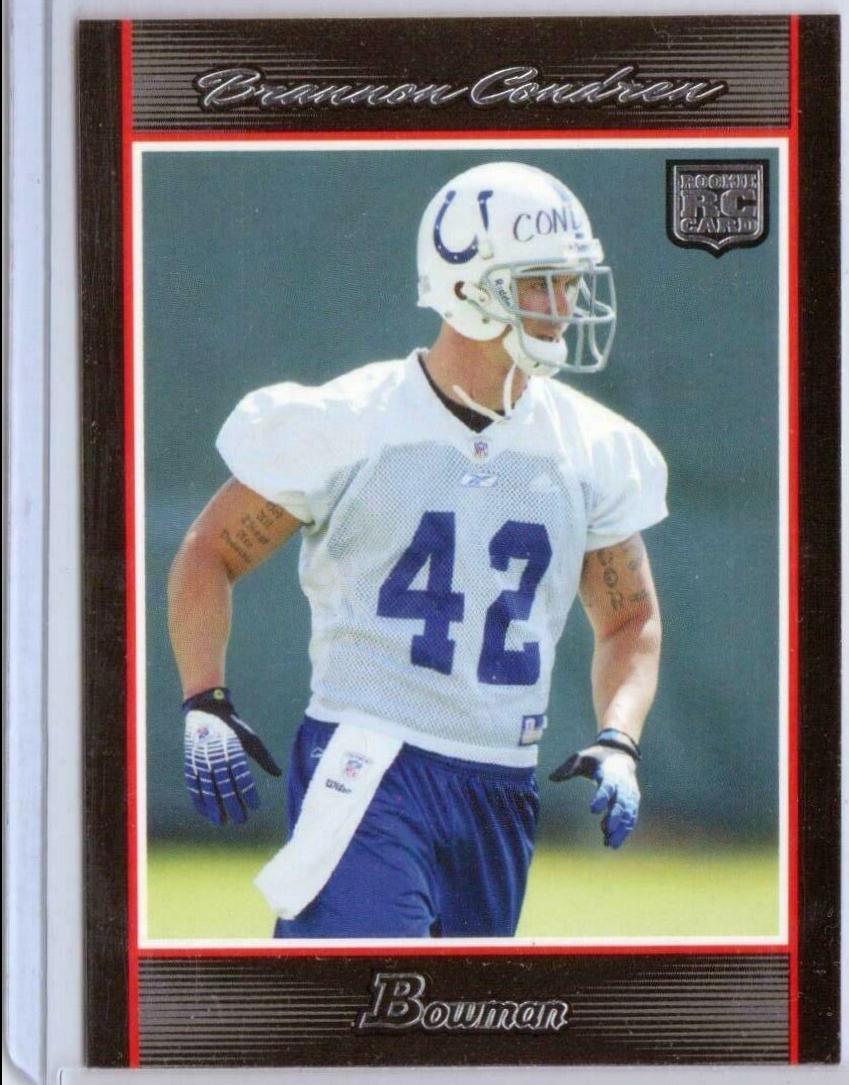 Brannon Condren #235 2007 Bowman Football