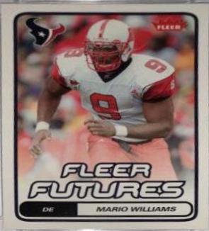 Mario Williams #169 Football Cards 2006 Fleer