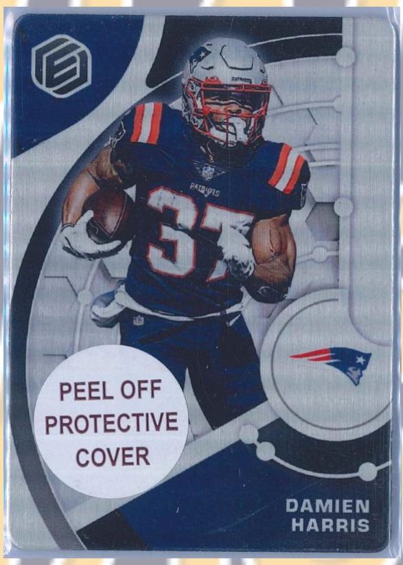 Damien Harris #7 Football Cards 2022 Panini Elements