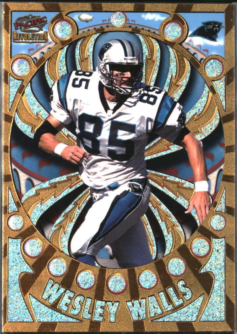 Wesley Walls #26 1997 Pacific Revolution Football