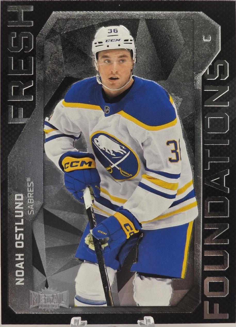Noah Ostlund #FF-13 2025-26 SkyBox Metal Universe Hockey Fresh Foundation