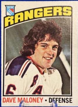 Dave Maloney #181 Hockey Cards 1976 O-Pee-Chee