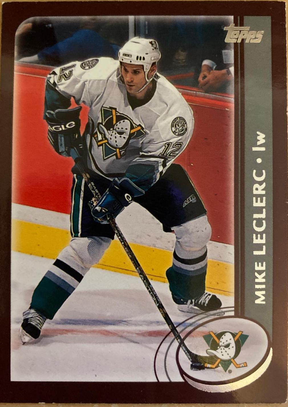Mike Leclerc #62 Hockey Cards 2002 Topps