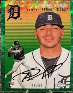 Donny Sands [Green Wave Refractor] #167