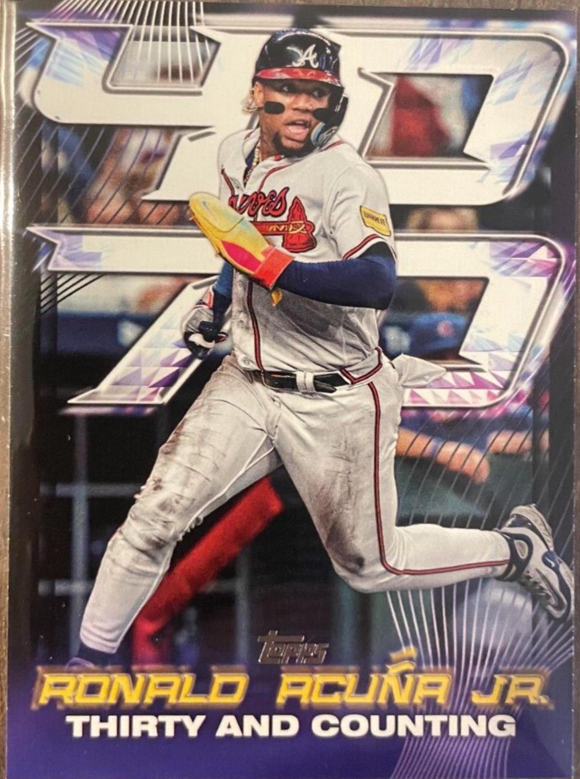 Ronald Acuna Jr. #RAJ-10 Baseball Cards 2024 Topps 40-70