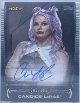 Candice LeRae #A-CL Wrestling Cards 2021 Topps WWE Undisputed Superstar Roster Autographs