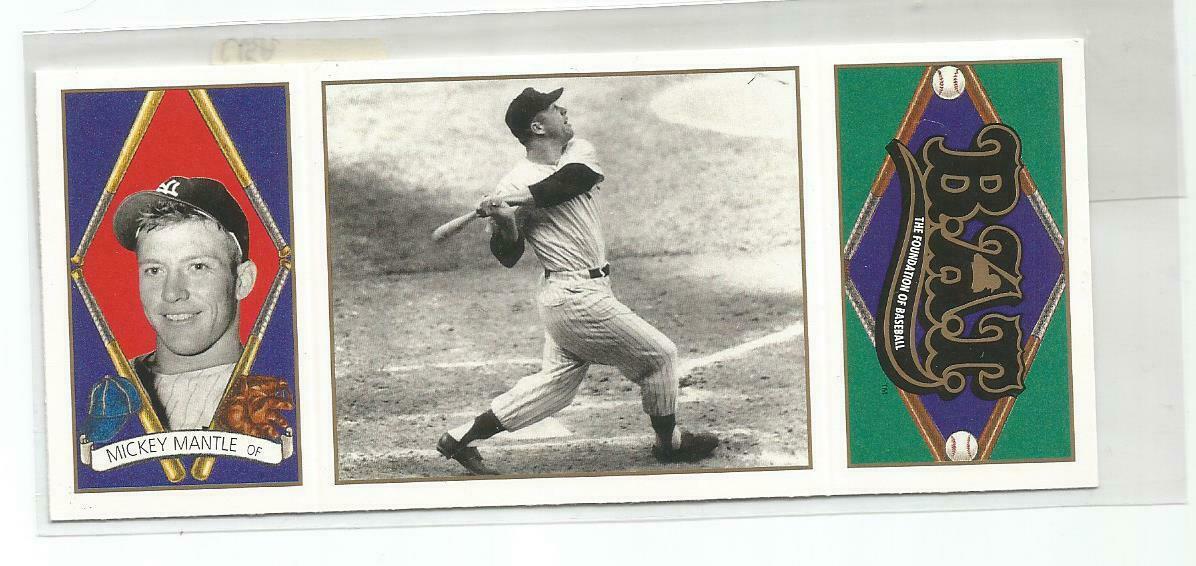 Mickey Mantle #87 Baseball Cards 1993 Upper Deck All Time Heroes