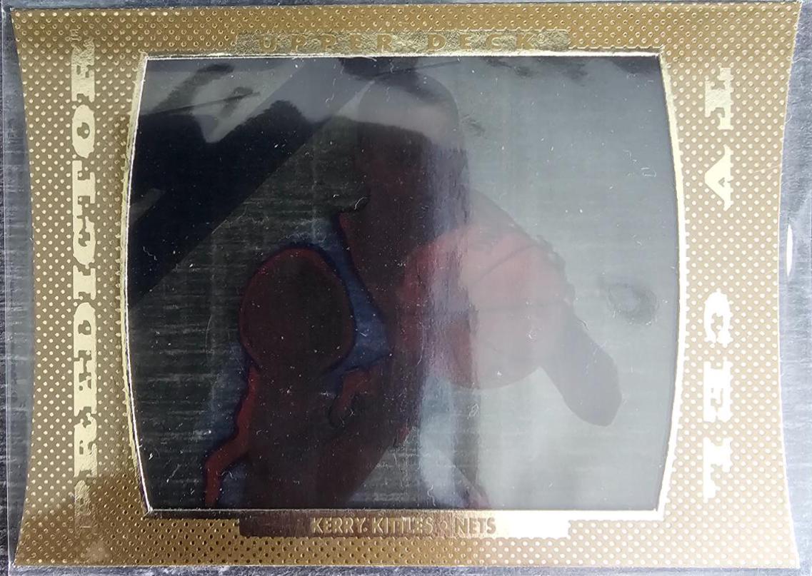 Kerry Kittles #TV-11 Basketball Cards 1996 Upper Deck Predictor 2 TV Cel