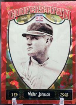 Walter Johnson [Red Crystal] #7