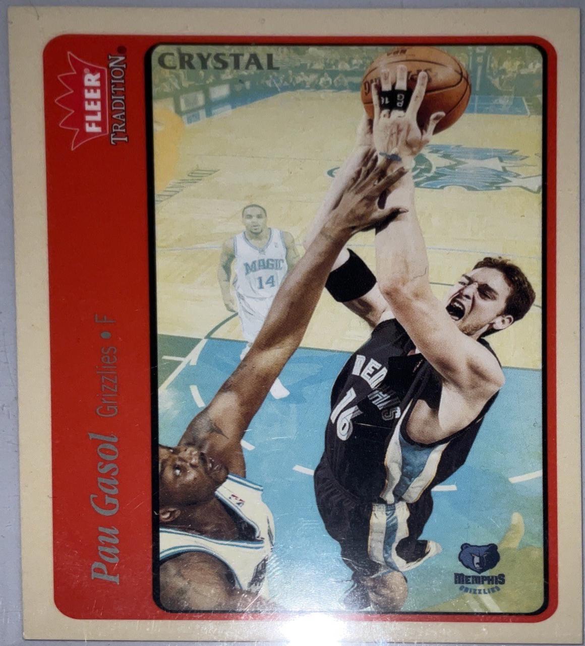 Pau Gasol #206 2004 Fleer Basketball